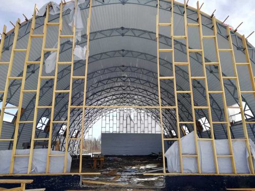 В селе Чодураа возобновили строительство спортивного зала