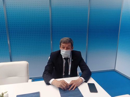 КЭФ-2021: Вице-премьер Тувы Олег Бады обсудил вопросы развития трансграничного коридора через Туву