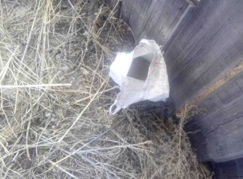 В Туве мужчина не успел избавиться от мешка конопли и был задержан