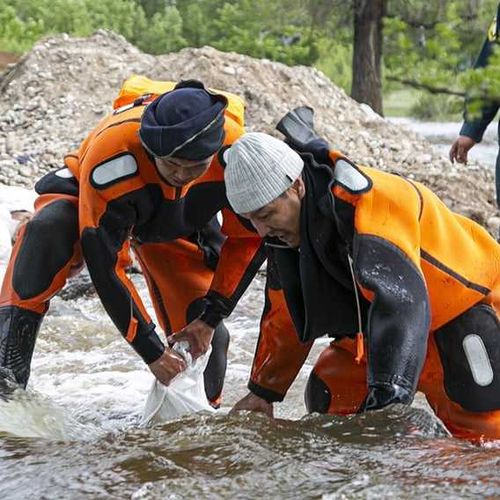 В Туве все силы и средства мобилизованы на борьбу с паводком 