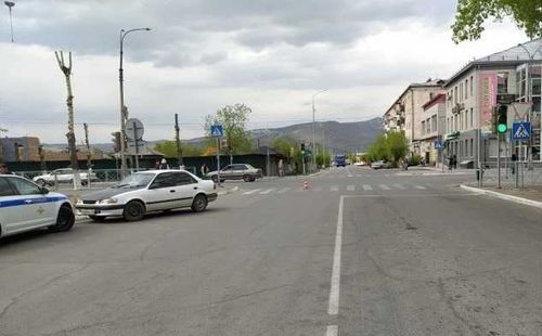 В столице Тувы снова сбили школьницу на пешеходном переходе