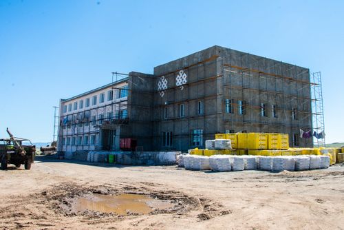 Реконструкция «Здравницы Чедер» идёт полным ходом