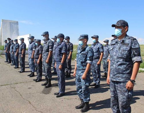 Из командировки с Кавказа вернулся сводный отряд МВД Тувы