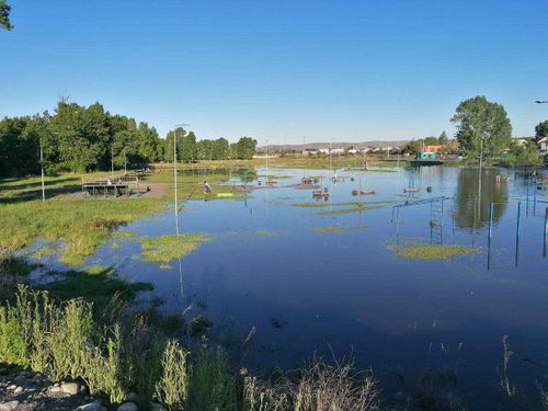 Каа-Хем по-прежнему борется с паводком