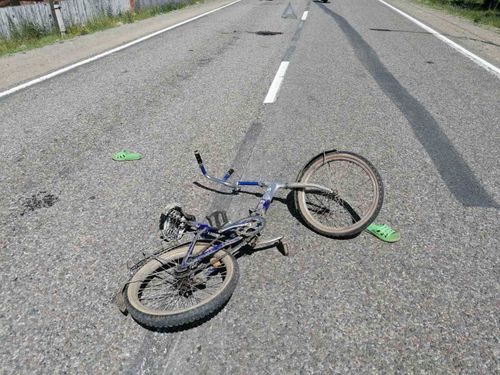 В Туве насмерть сбили 8-летнего велосипедиста