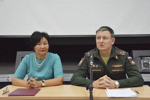 Кызылское президентское кадетское училище готовится к новому учебному году