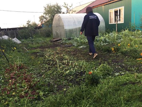 На Танды обрушился град. Идет подсчет ущерба