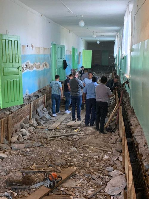 С.Тамчай: «Школа Ак-Дуруга должна открыться к 1 сентября»