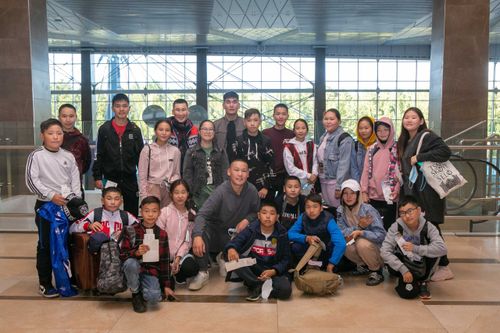 Детский духовой оркестр из Тувы участвует в «Дальневосточных фанфарах» 