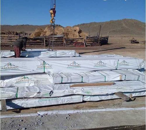 Стены новых ФАПов возводятся из современных материалов