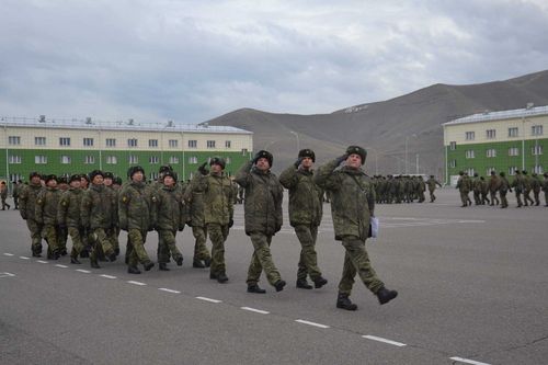 В Туве отметили День сухопутных войск