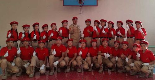 В Туве ряды «Юнармии» пополнились новобранцами