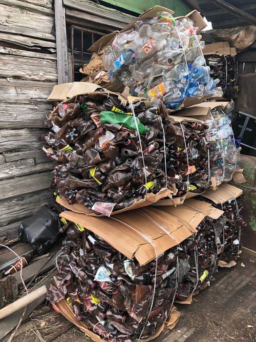 В Туве заработали экопункты по приему вторсырья