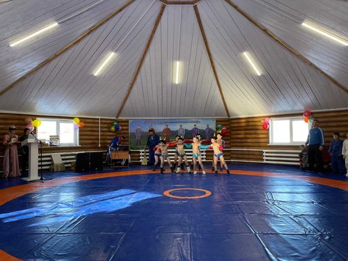 В Туве открылся новый спортивный зал для единоборств