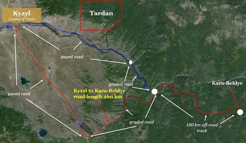 В Туве начнут осваивать Кара-Бельдырское месторождение рудного золота