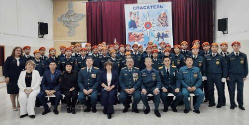 В Туве кадеты МЧС России приняли присягу