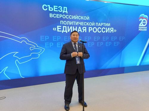 В.Ховалыг: «Многие проекты стали возможны благодаря поддержке партии» 