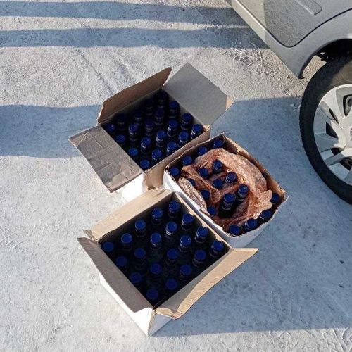 До Монгун-Тайги не довезли контрафактный алкоголь