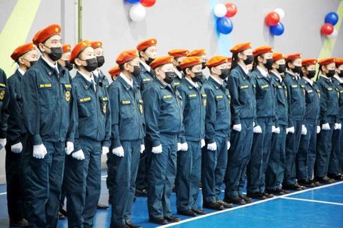 В Туве кадетов МЧС стало в два раза больше