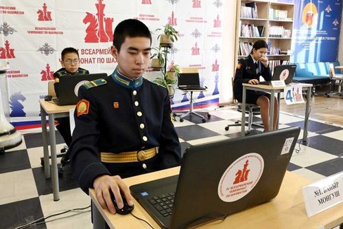 Шахматисты Кызылского ПКУ в 10-ке лучших среди учреждений Минобороны