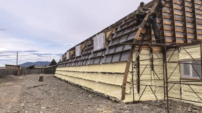В селе Кундустуг возобновилось строительство спортивного зала