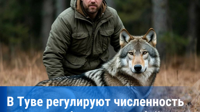 В Туве продолжается работа по регулированию численности волков