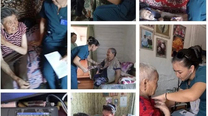 В Сут-Хольском районе стартовала выездная диспансеризация для маломобильных граждан