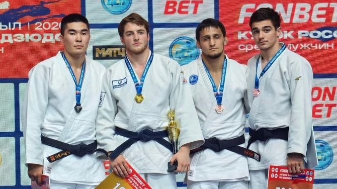 ️Чамыян Очурбад — серебряный призер Кубка России по дзюдо