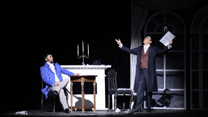 Тувинский театр кукол открыл театральную неделю премьерой спектакля «Онегин»