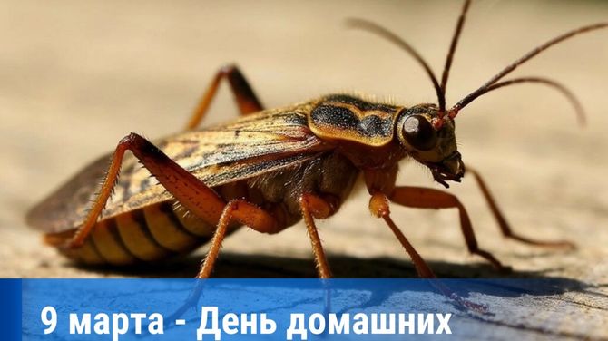 День домашних насекомых