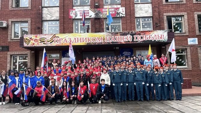 В школе №1 имени М.А. Бухтуева отметили День детских общественных объединений