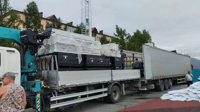 В Туву прибыла первая партия оборудования для проведения Международного буддийского форума