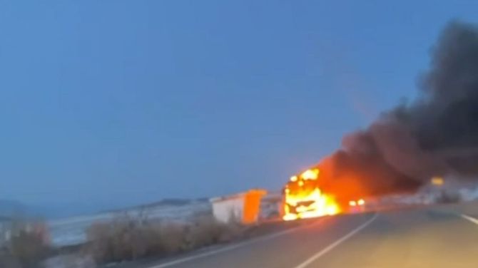 Шораан Чыргал-оол: «При возгорании автобуса в Туве никто не пострадал»