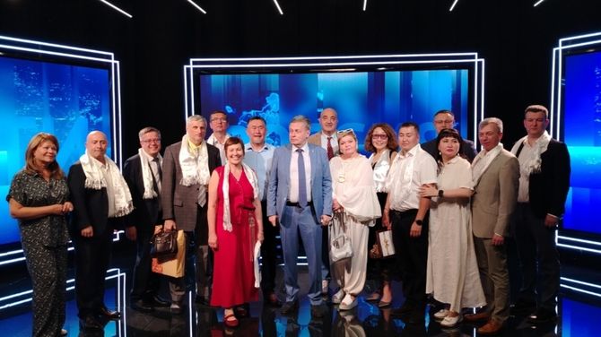 Новая студия ГТРК «Тыва» открыта при участии руководителя регионального департамента ВГТРК