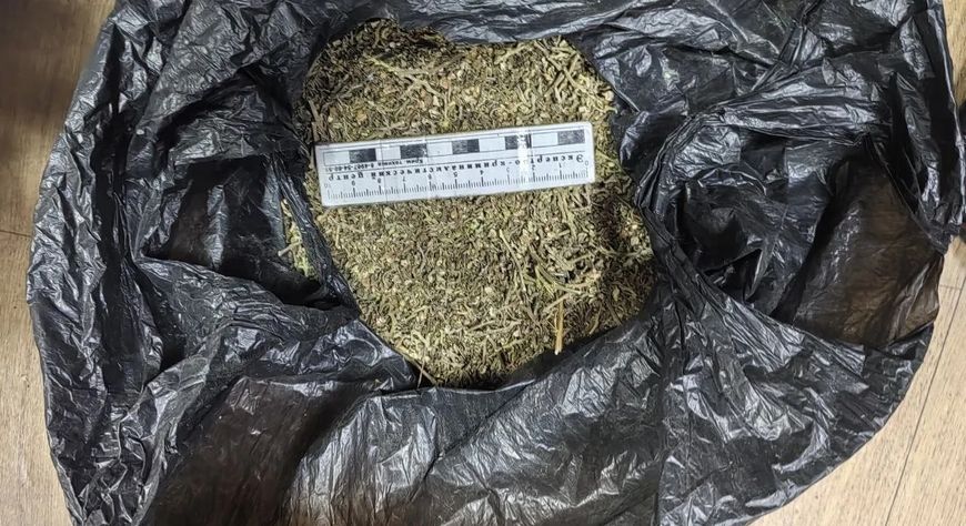 В Кызылском районе изъяли крупную партию наркотиков