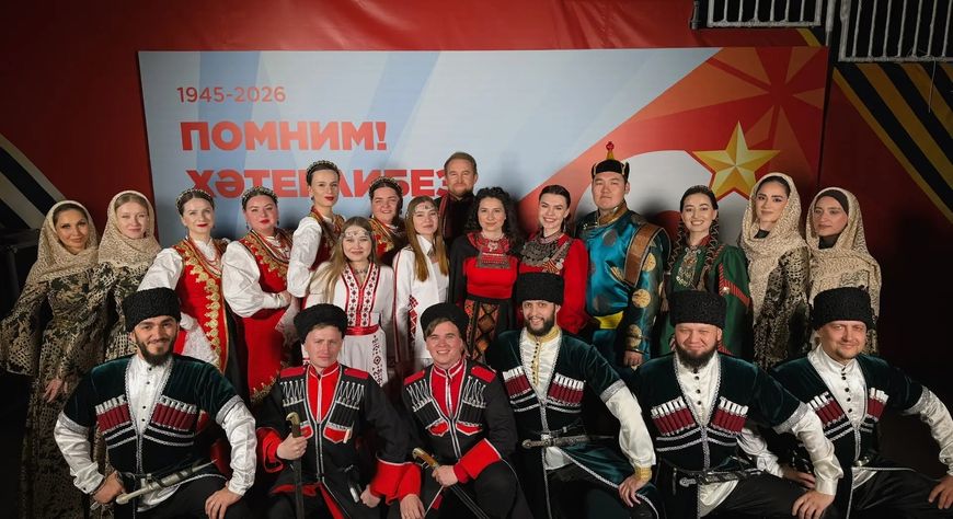 Студент из Тувы выступил на праздничном концерте ко Дню Победы в Казани