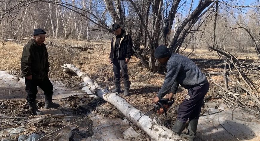 Кара-Чыраада часкы хову ажылдарынга белеткел