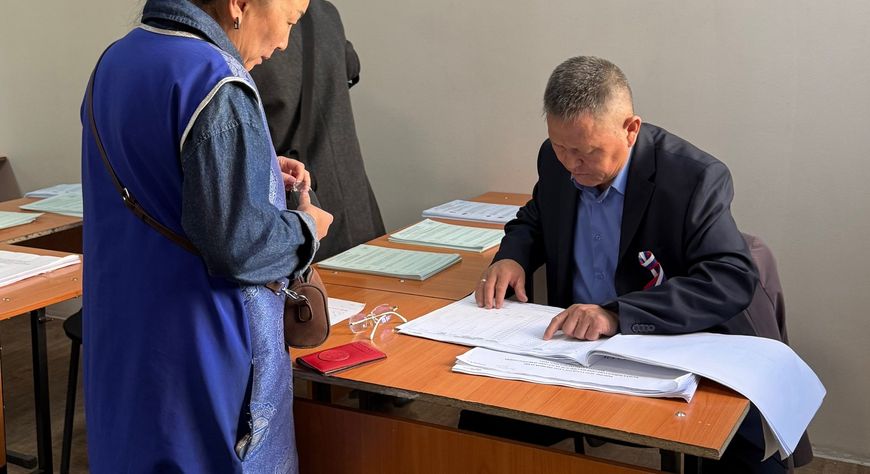 Шаманы Тувы принимают участие в голосовании