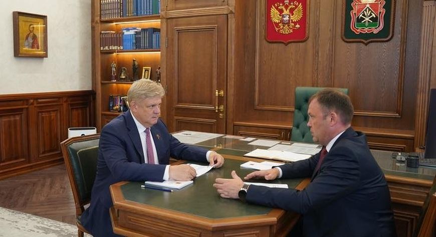 Анатолий Серышев в ходе рабочей поездки в Кемеровскую область провел рабочую встречу с главой региона