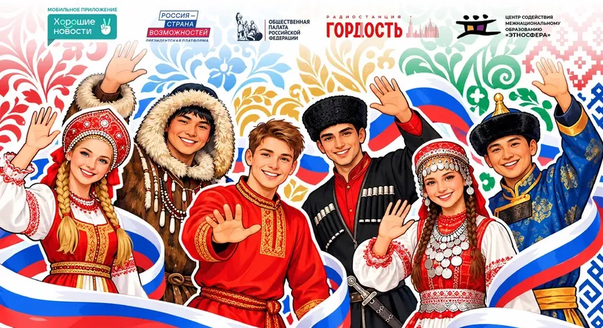 «Россия. Народы. Единство»: стартовал марафон заданий ко Дню народного единства от «Хороших новостей»