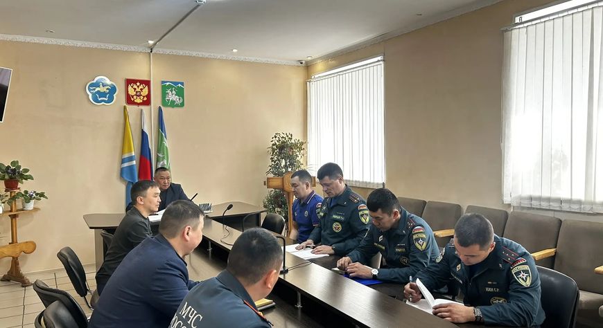 В Бай-Тайгинском районе проверили готовность муниципалитета к паводкам и пожарам