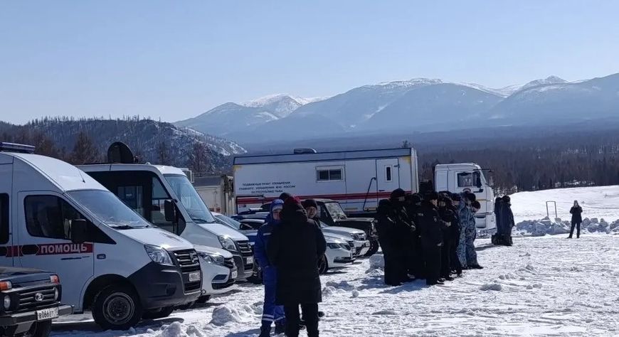 В Туве прошли командно-штабные учения МЧС по тушению лесных пожаров