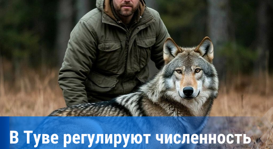 В Туве продолжается работа по регулированию численности волков