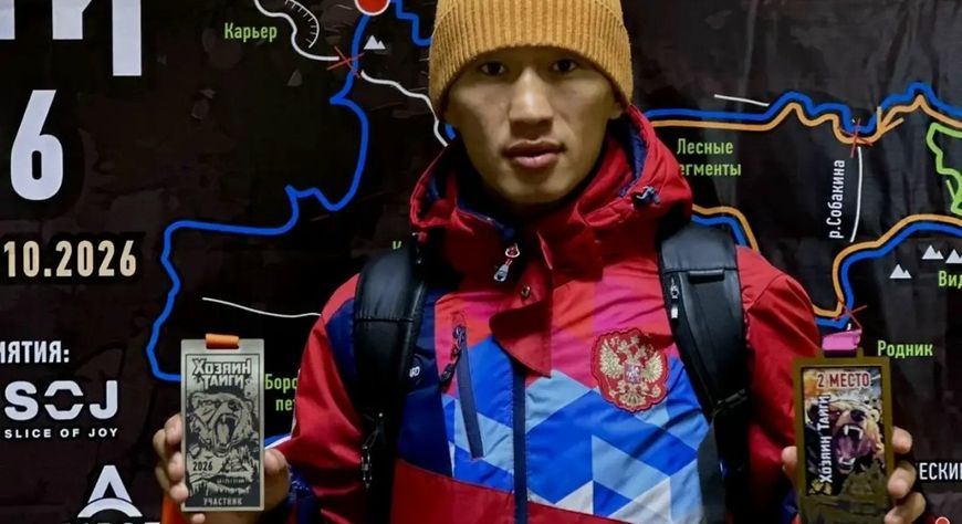 Легкоатлет из Тувы стал серебряным призёром сверхмарафона в Красноярске