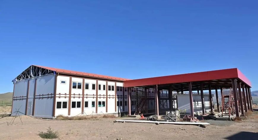 Глава Тувы проинспектировал реконструкцию пункта пропуска «Хандагайты — Боршоо»