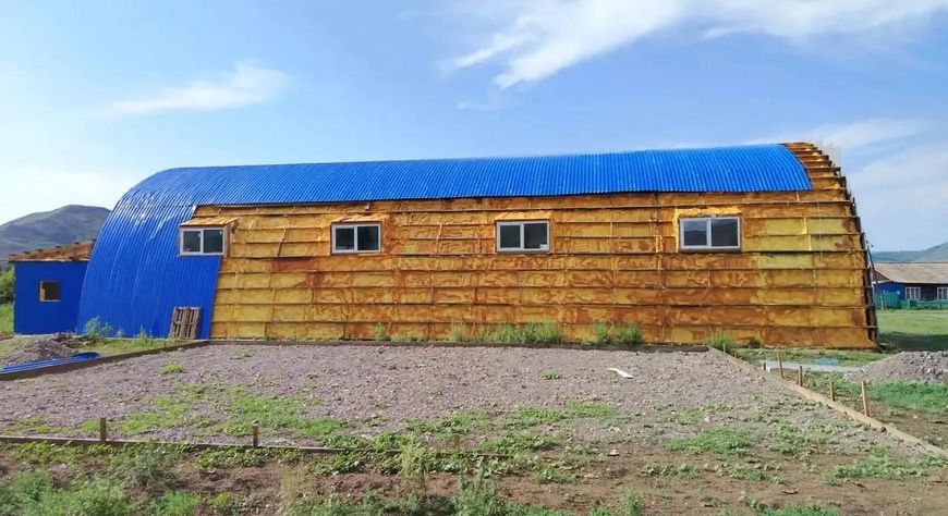 В Уюке готовится к открытию новый спортивный зал