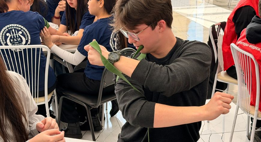 В Кызыле студенты учились оказывать первую помощь и боролись с экстремизмом