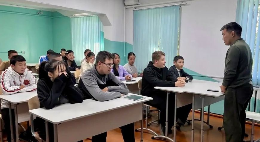 В Тувинском техникуме агротехнологий прошёл «Разговор о важном»