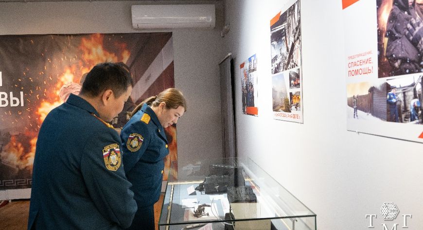 В Национальном музее Тувы открылась выставка к 100-летию пожарной охраны республики