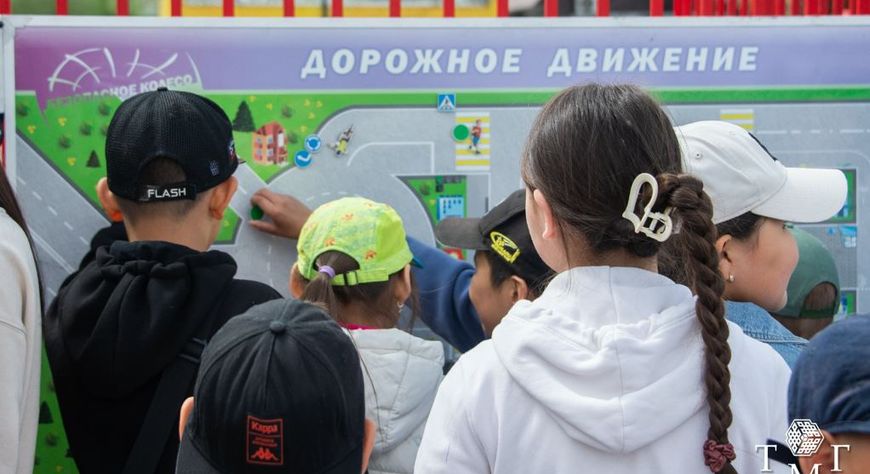 В сквере «Кызыл-Москва» отметили День защиты детей с интерактивными площадками и творчеством